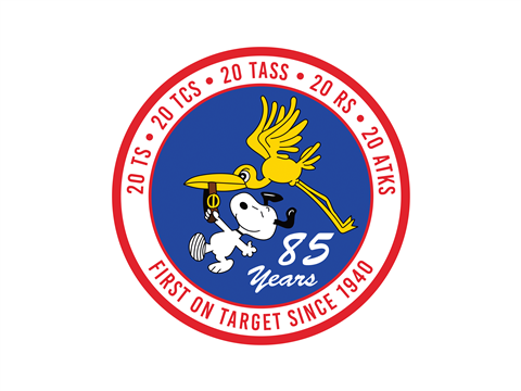 Artwork thumbnail for 20th Attack Squadron - Snoopy 85yrs