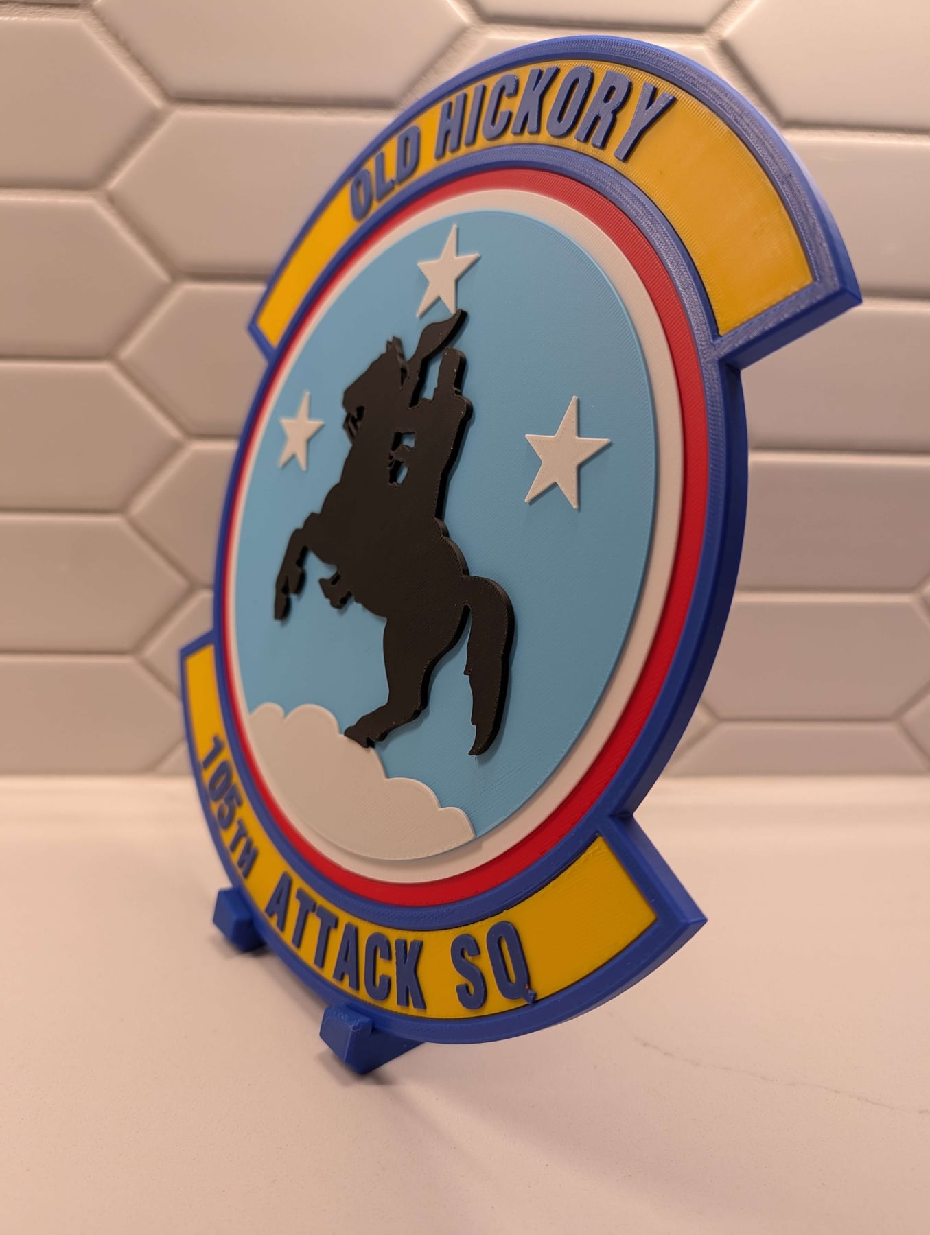 Real print photo for 105th Attack Squadron