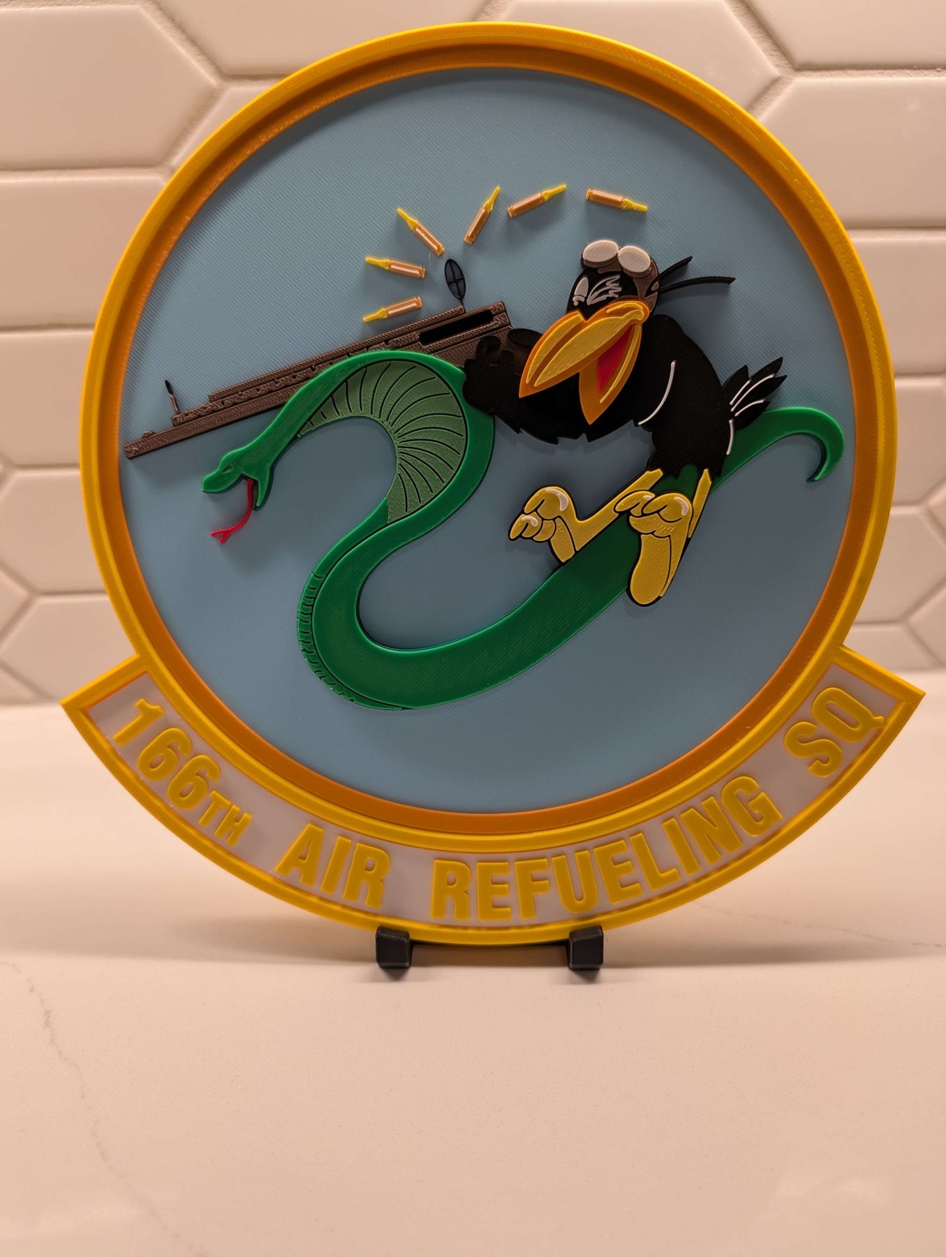 Real print photo for 166th Air Refueling Squadron