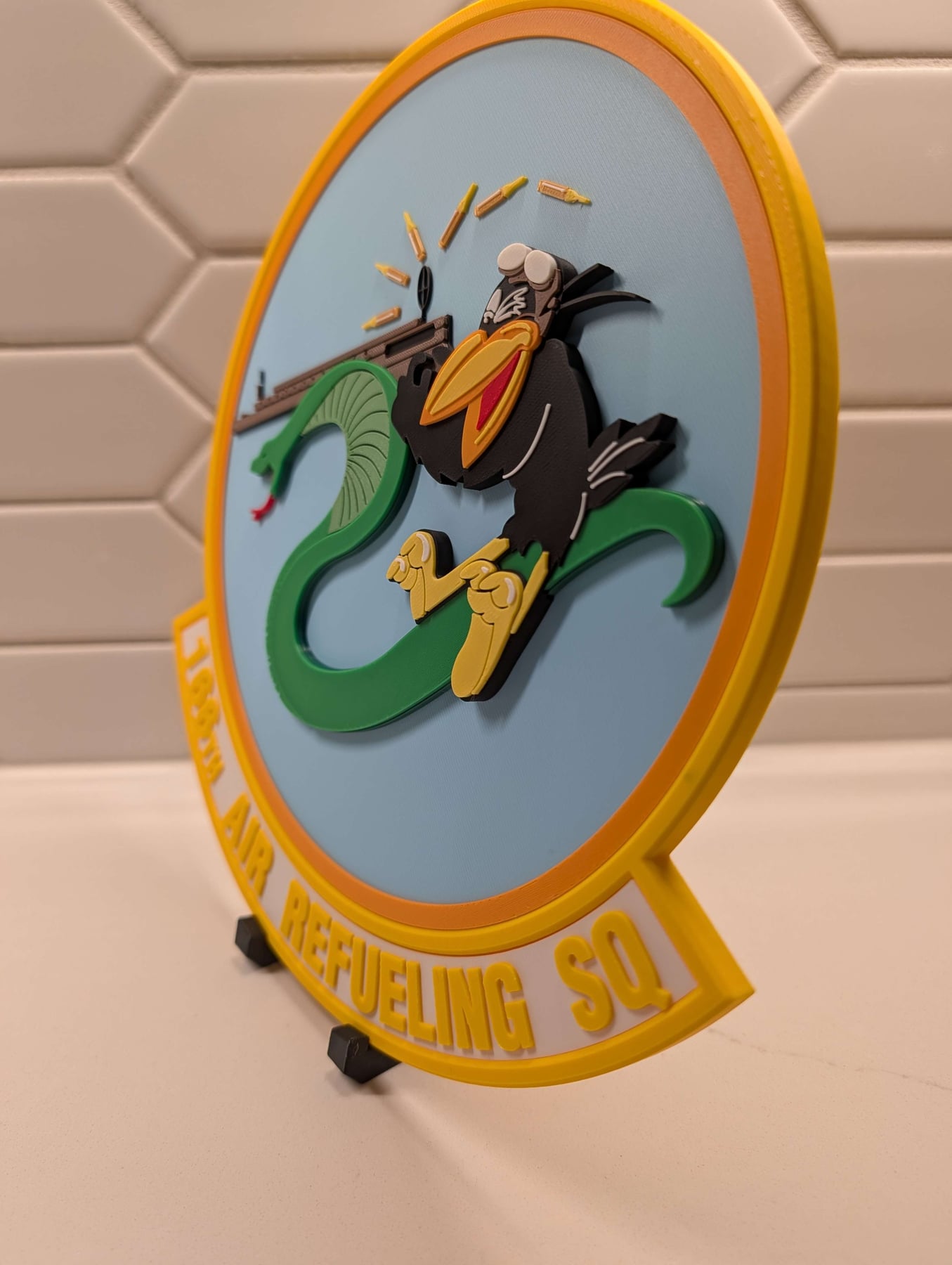 Real print photo for 166th Air Refueling Squadron