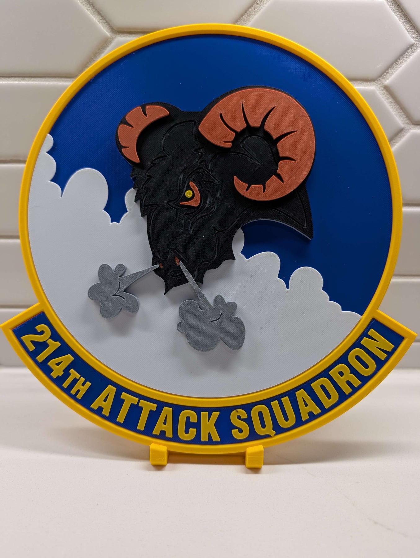 Real print photo for 214th Attack Squadron