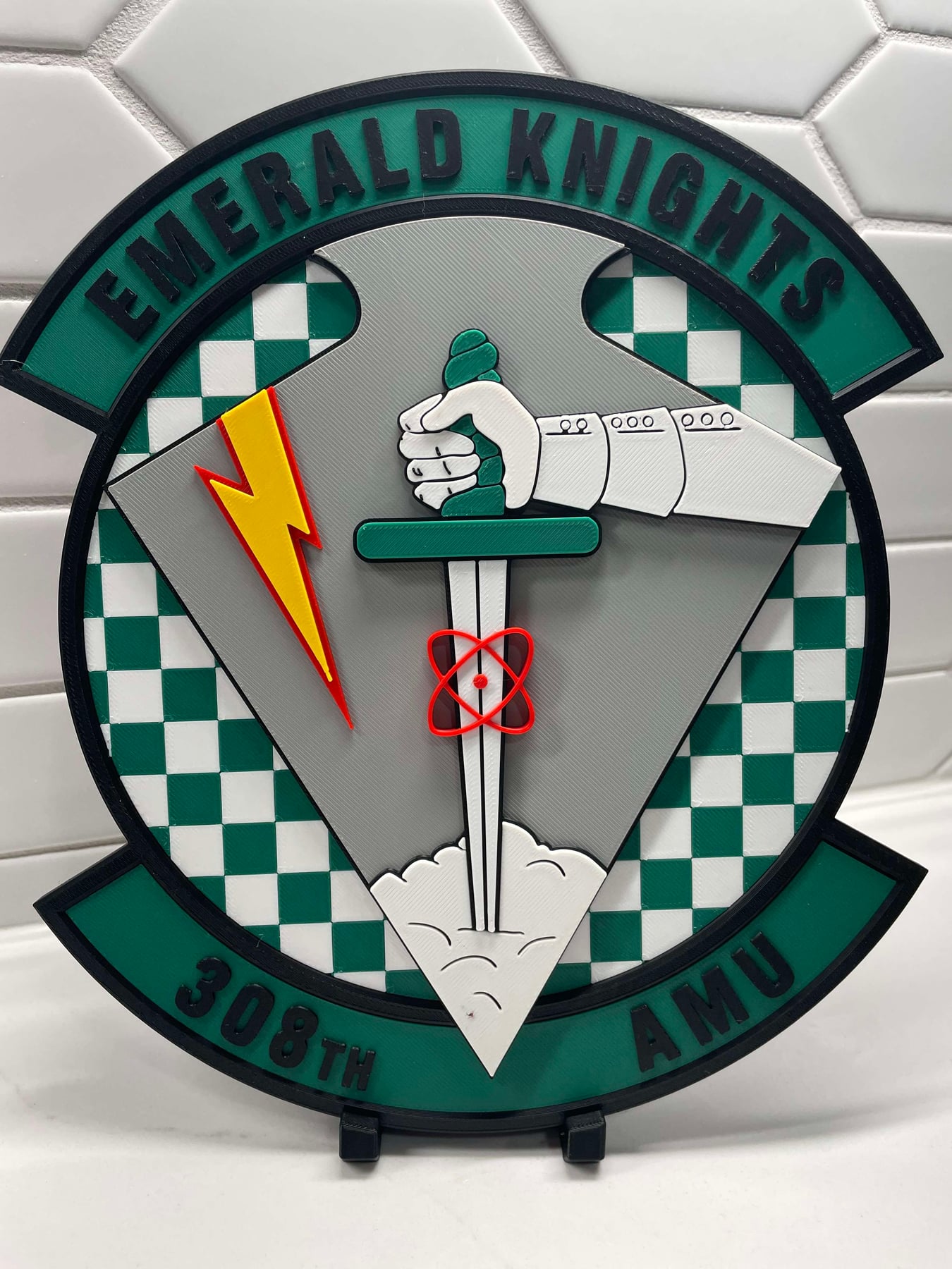 Real print photo for 308th Fighter Squadron