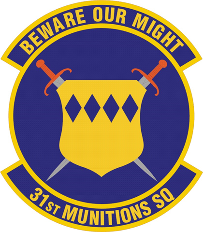 Artwork thumbnail for 31st Munitions Squadron