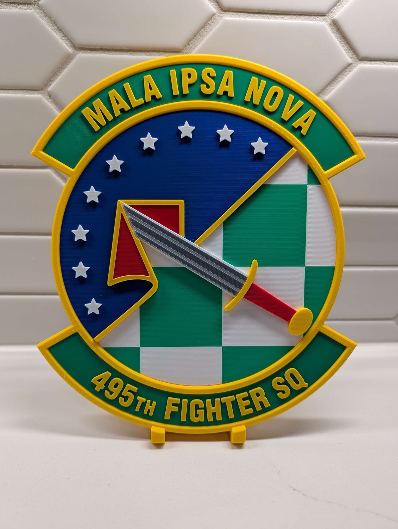 Real print photo for 495th Fighter Squadron
