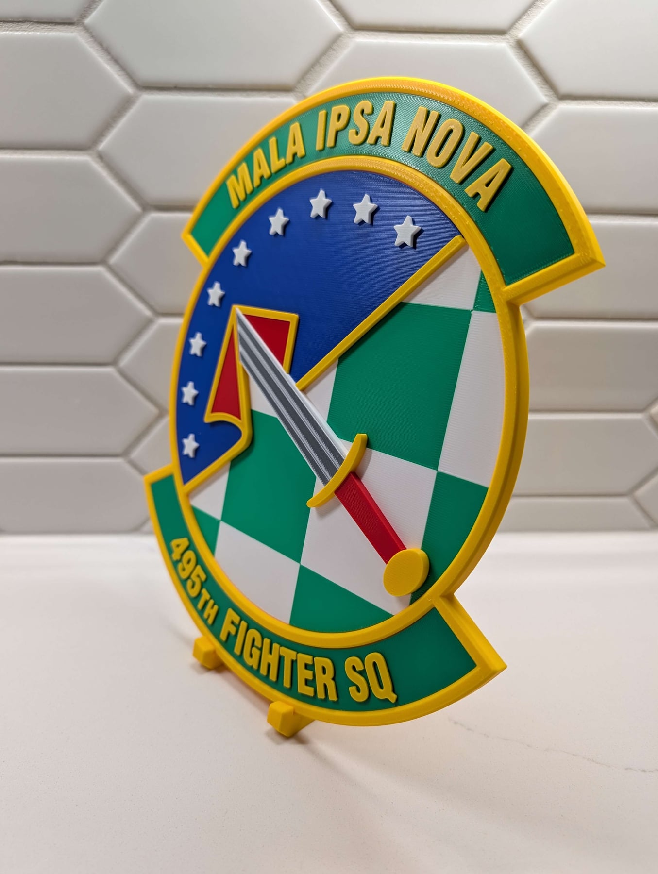 Real print photo for 495th Fighter Squadron