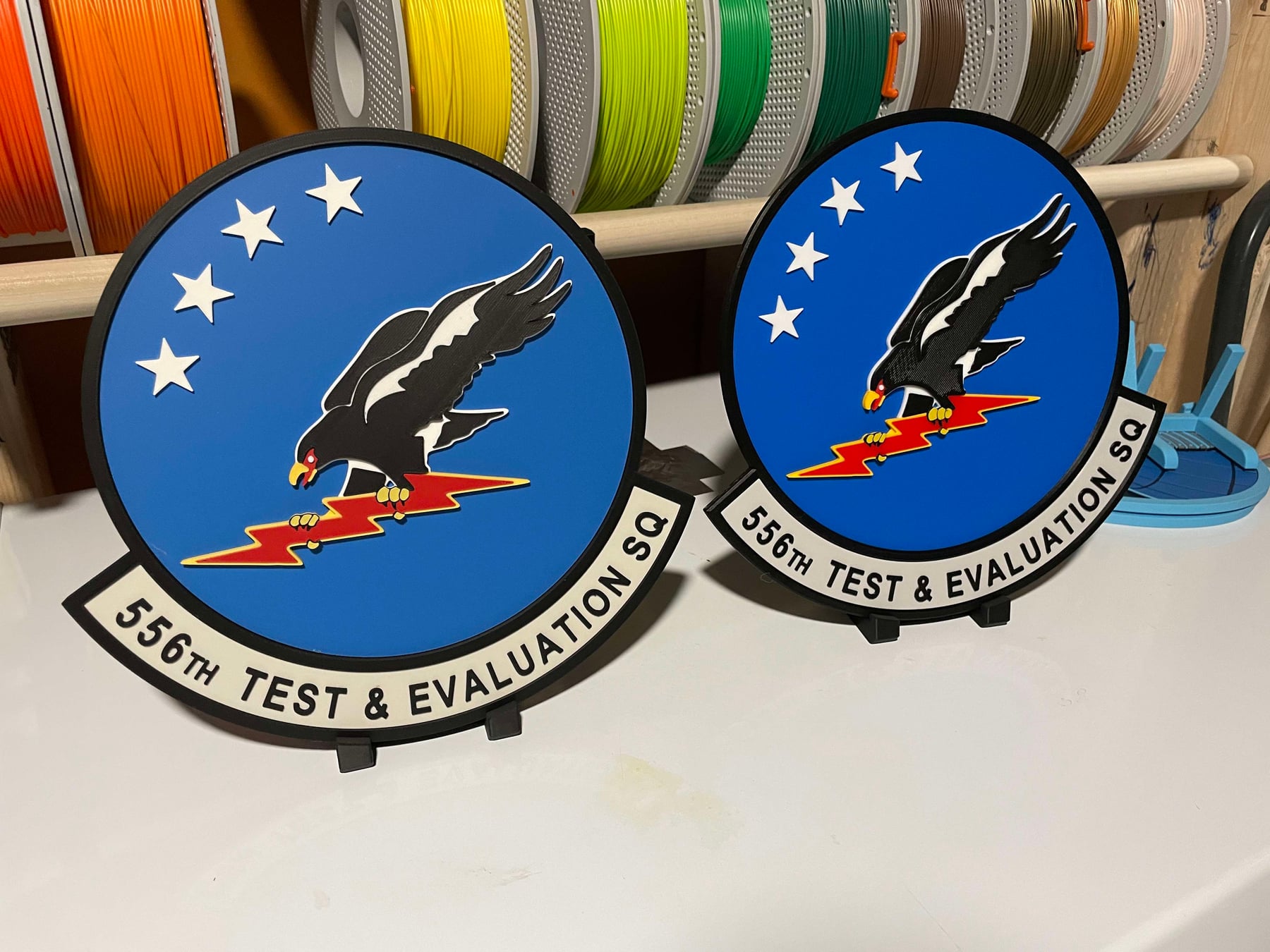 Real print photo for 556th Test and Evaluation Squadron