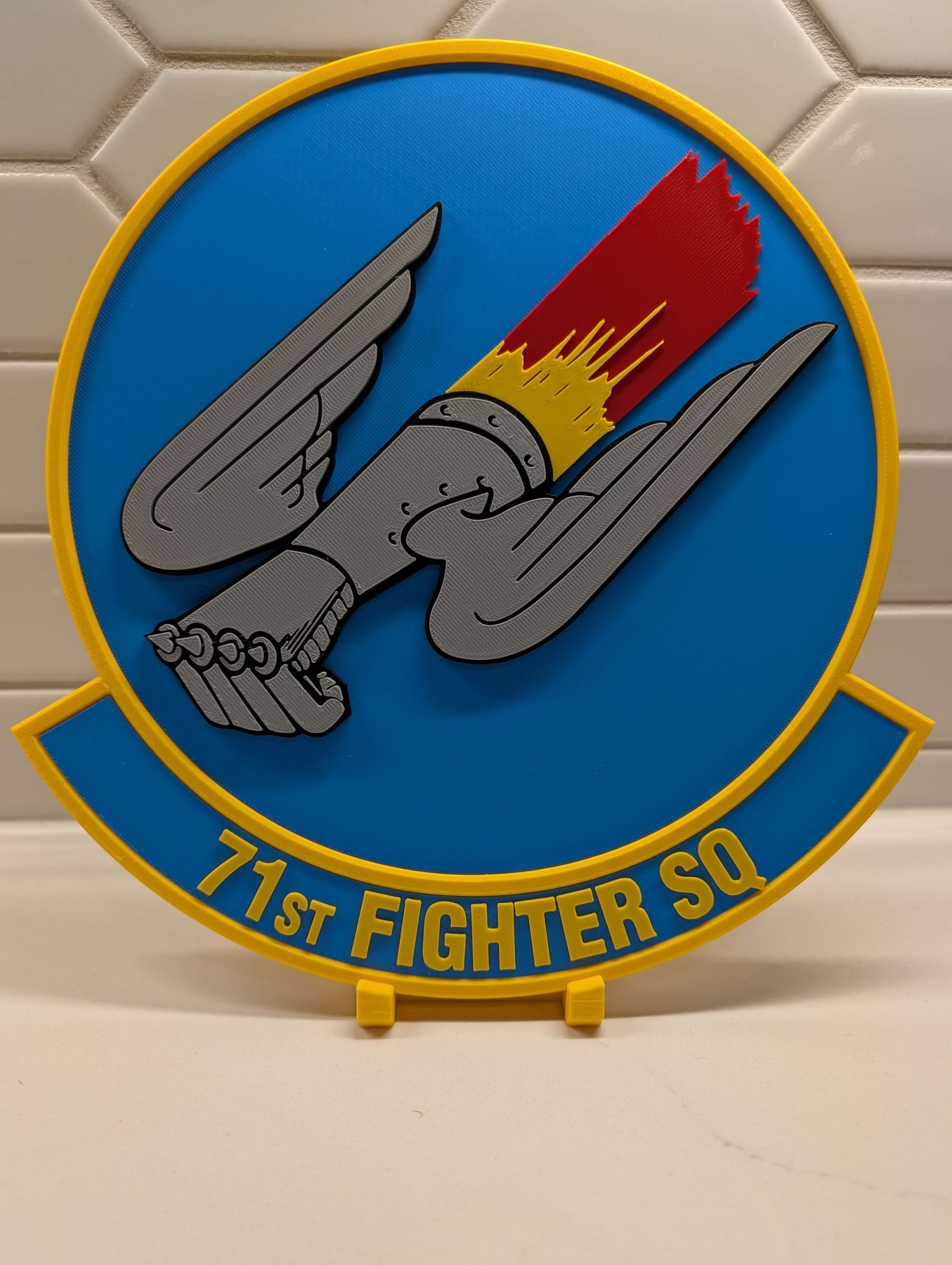 Real print photo for 71st Fighter Squadron