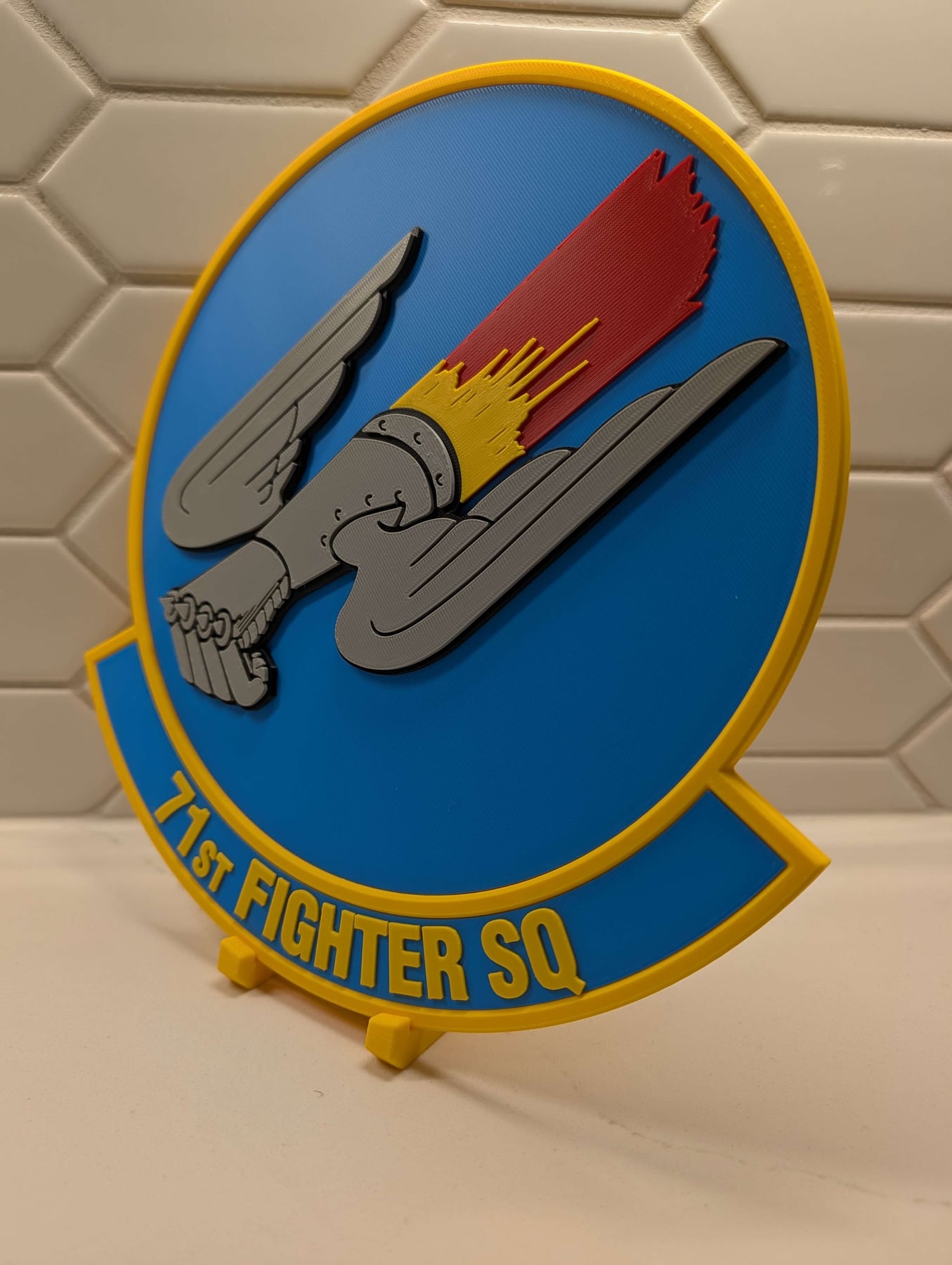 Real print photo for 71st Fighter Squadron