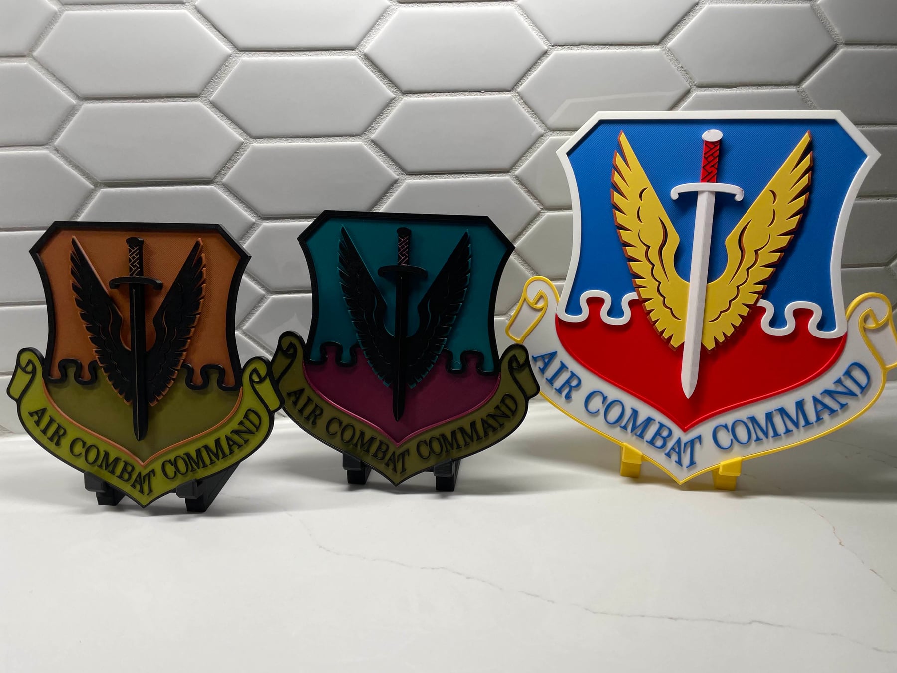 Real print photo for Air Combat Command