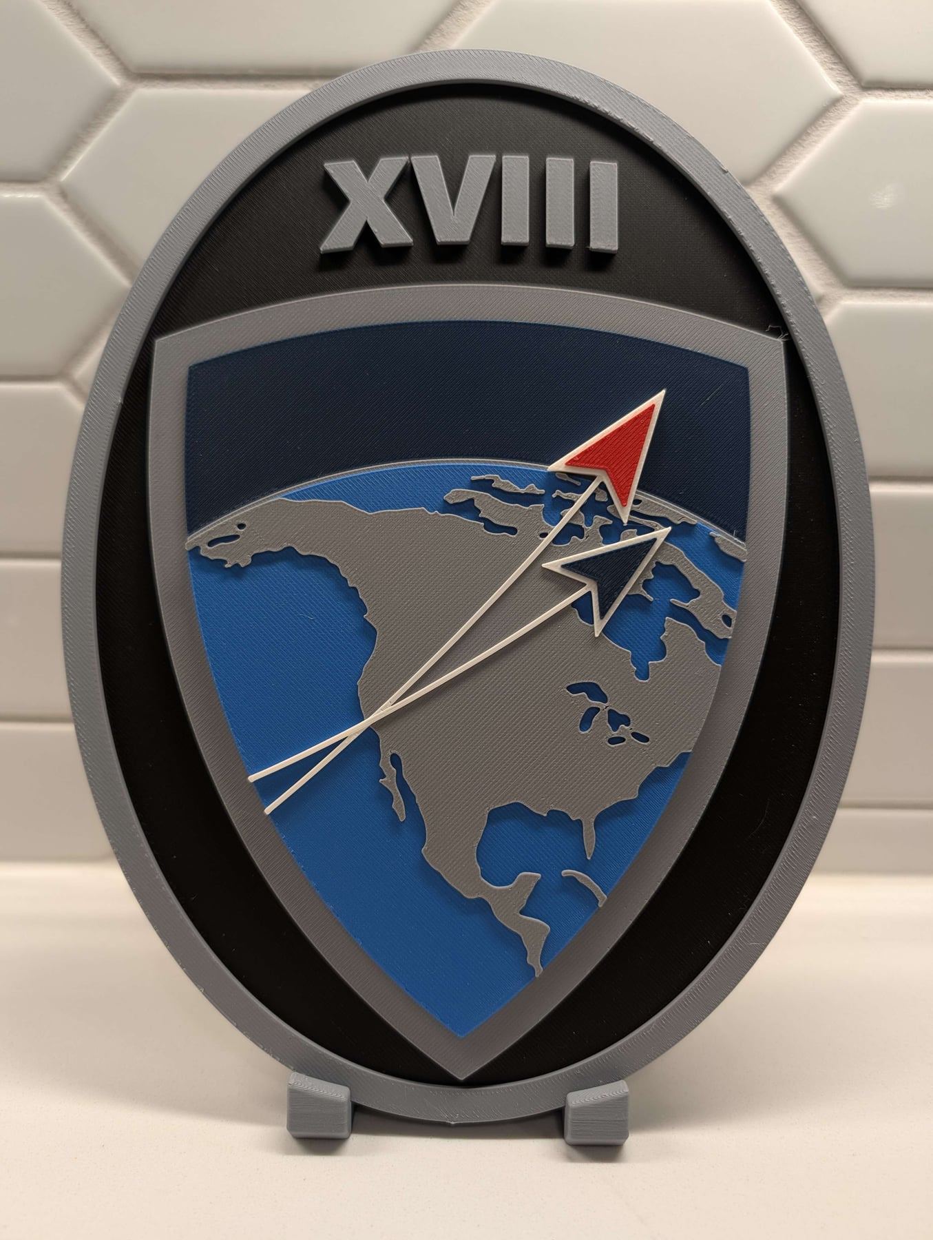 Real print photo for 18th Space Defense Squadron