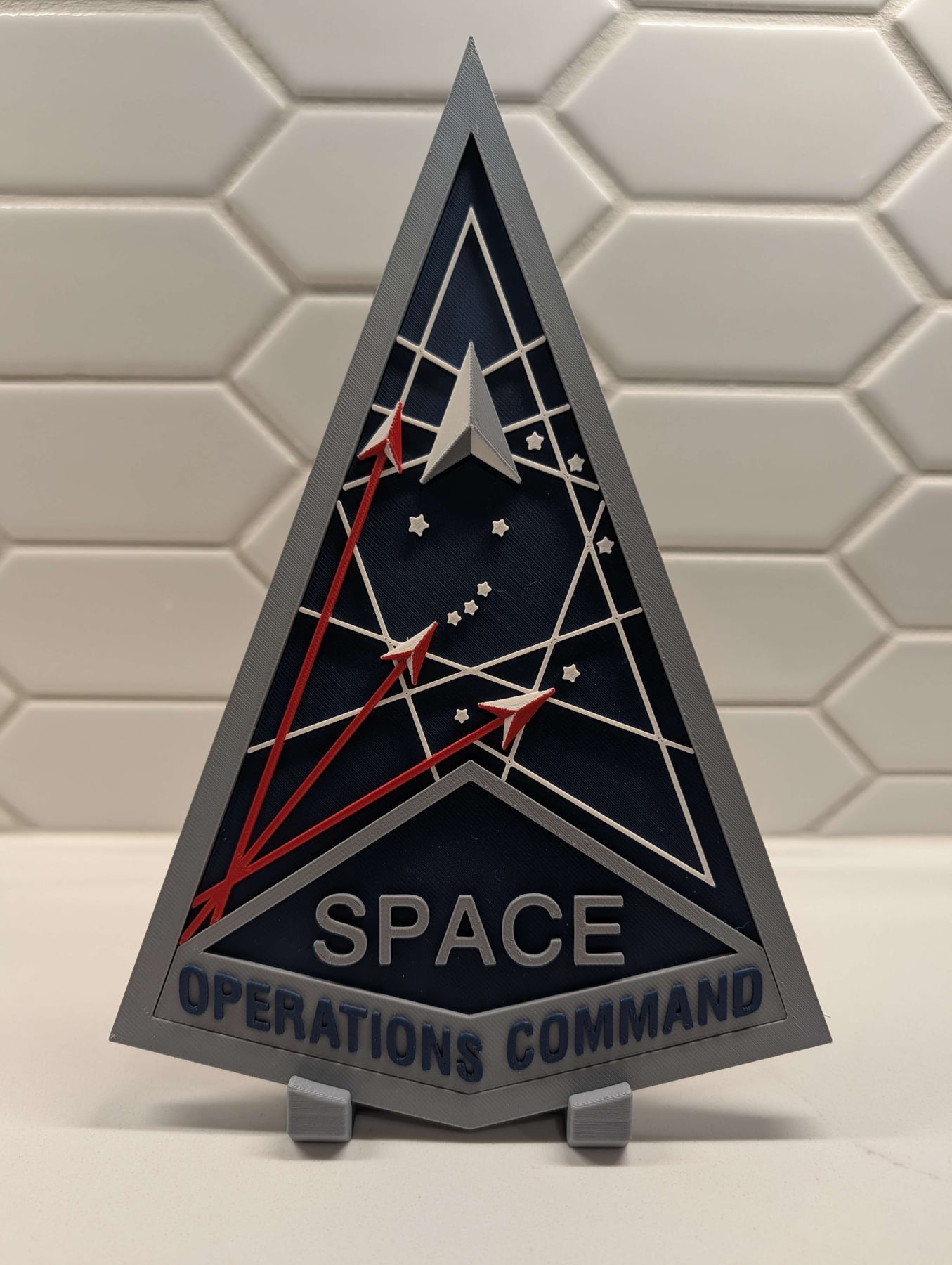 Real print photo for Space Operations Command